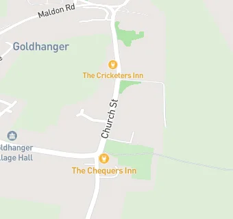 map for The Chequers Inn