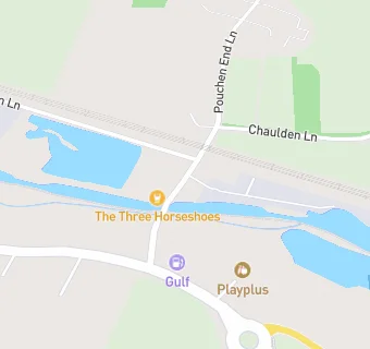 map for Three Horseshoes Public House