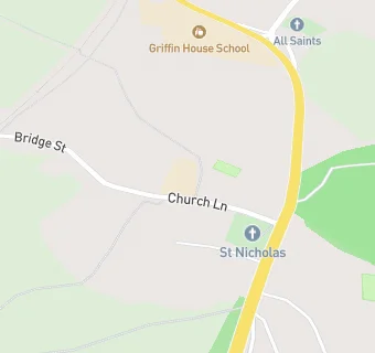 map for Great Kimble Church of England School