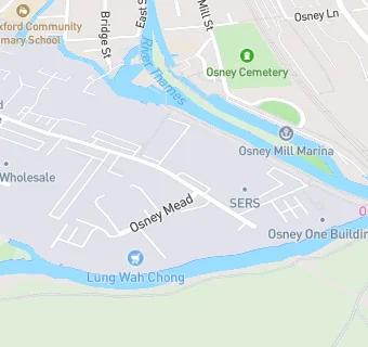 map for Compass Group UK Ltd At Osney One