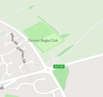 map for Chinnor Rugby Football Club Ltd