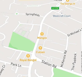 map for Sainsburys