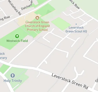 map for Leverstock Green Football Club