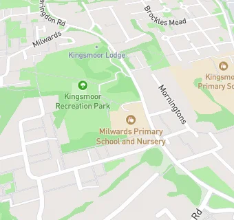 map for Milwards Primary School & Nursery