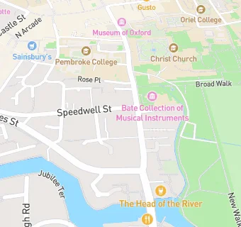 map for Serco PECS Oxford Combined Court