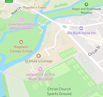 map for Magdalen College School