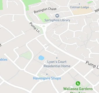 map for Lyons Court