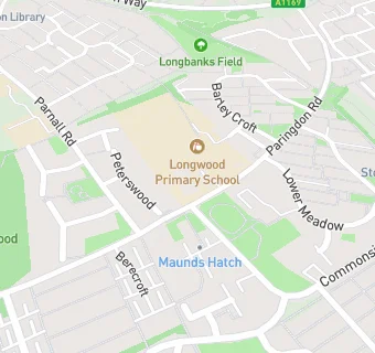 map for Longwood Primary School