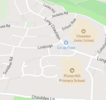 map for Pixies Hill Primary School