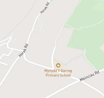 map for Ysgol G. Mynyddygarreg