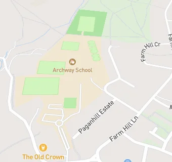 map for Caterlink Ltd At Archway School