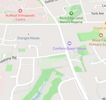 map for CH&Co Catering Group Ltd At Sir Michael Sobell House Hospice