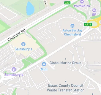 map for Boreham SF Connect