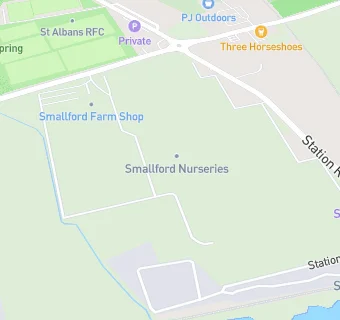 map for Smallford Farm Shop and Italian Kitchen Cafe