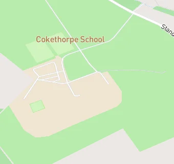 map for Cokethorpe School