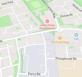 map for St James' And St Luke's Pre-School