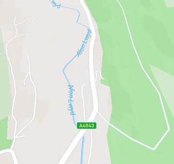 map for Cwmavon Village Hall