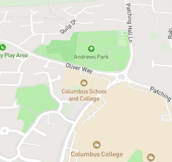 map for Columbus School and College