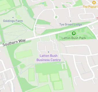 map for Harlow Lawn Tennis Club