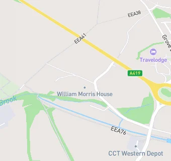 map for William Morris College