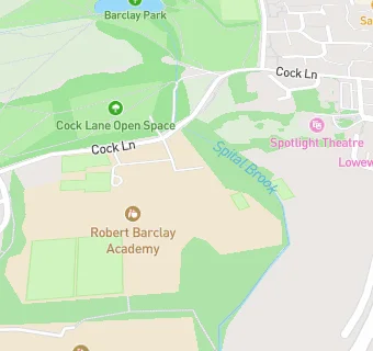 map for Robert Barclay Academy