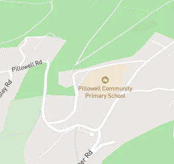 map for Pillowell Community Primary School