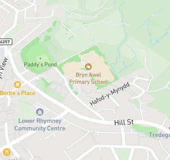 map for Bryn Awel Primary School