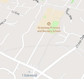 map for Greenway First School