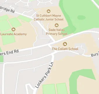 map for The Collett School