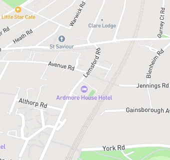 map for Ardmore House Hotel