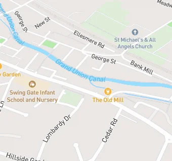 map for Hall Park Euro Garages (Spar)