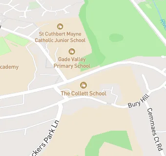 map for The Collett School