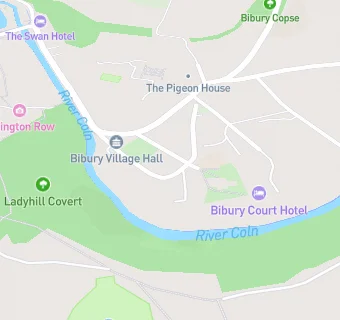 map for Caterlink At Bibury C Of E School