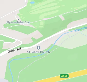 map for The Dinas Inn