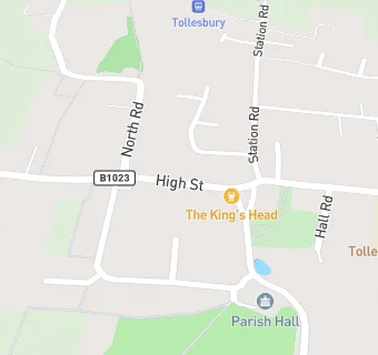 map for Kings Head Hotel