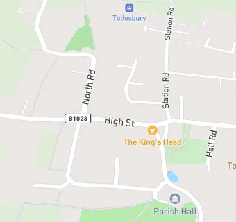 map for Tollesbury Surgery