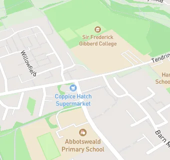 map for Tye Green School