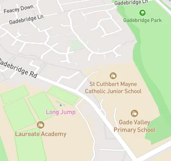 map for St Cuthbert Mayne RC Junior School