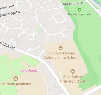 map for St Cuthbert Mayne Catholic Junior School