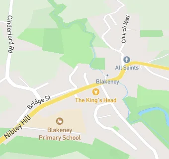 map for Blakeney Stores Ltd