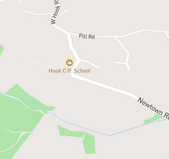 map for Hook County Primary School