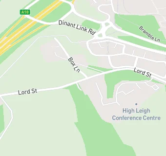 map for High Leigh Conference Centre