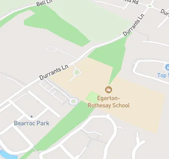 map for Egerton-Rothesay School