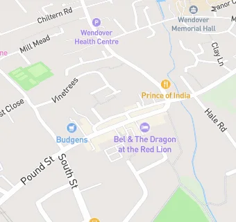 map for Budgens