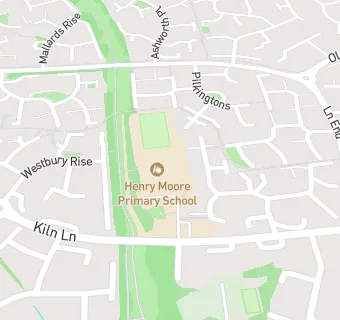 map for The Henry Moore Primary School