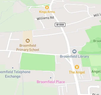 map for Broomfield CP School