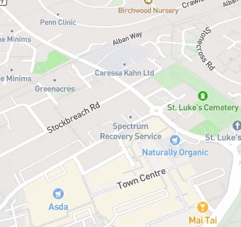 map for Lister House Surgery