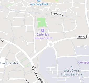 map for Broadshires Health Centre