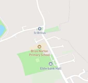 map for Brize Norton Sports & Social Club