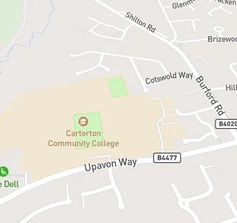 map for Carterton Community College